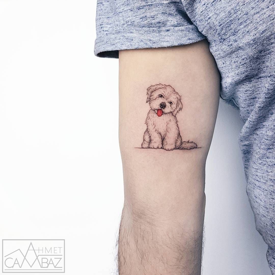 Dog Tattoo  Pawprint tattoo Print tattoos Tattoo designs