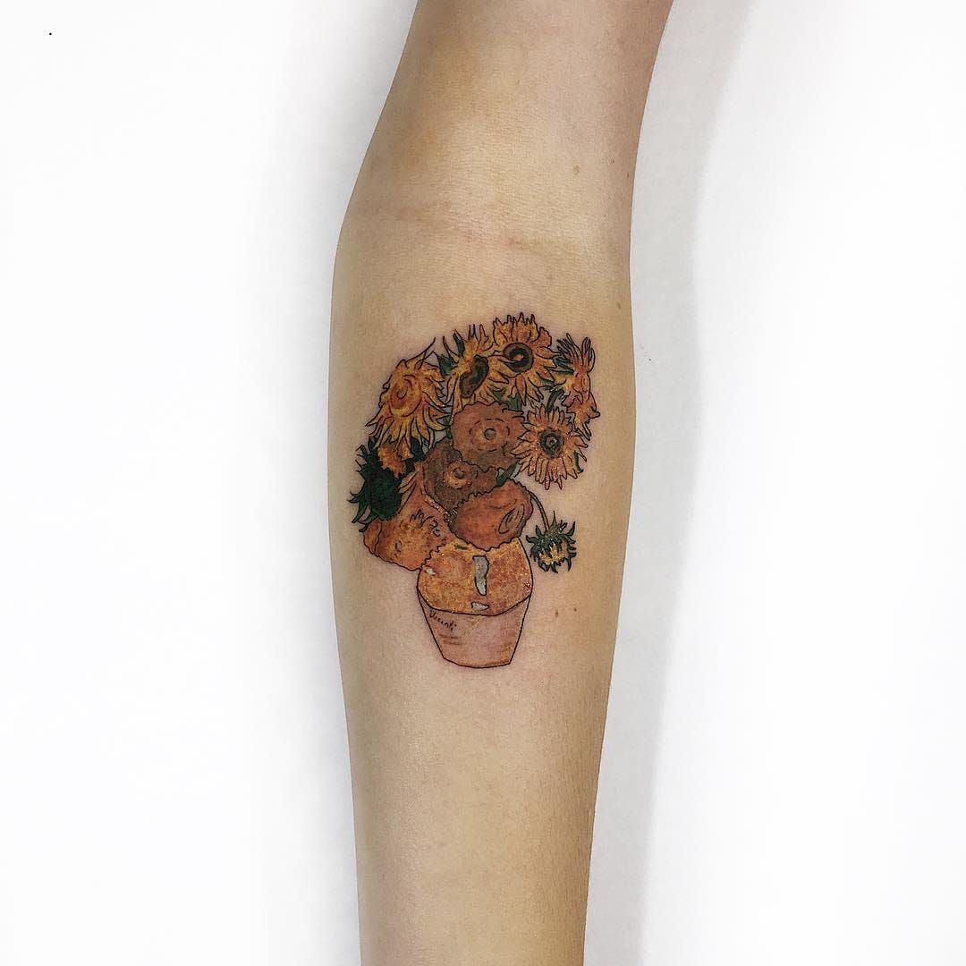 29 Gorgeous Vincent Van Gogh Tattoos with Meaning  Our Mindful Life