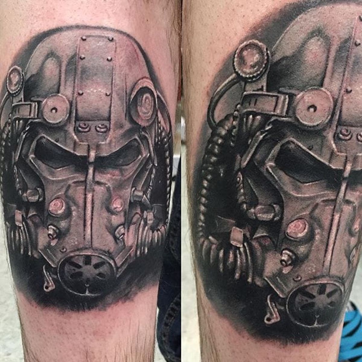 Tattoo uploaded by Robert Davies • Brotherhood Of Steel Tattoo by Craig