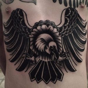 Vulture Tattoo by Cuba Tattooer #vulture #blackworkvulture #blackworkbird #blackwork #blackink #darkart #CubaTattooer