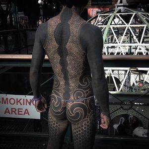 Tattoo uploaded by Jessica Paige • Gakkin. (Instagram: @gakkinx) #largescale #blackwork #bodysuit #backpiece #Gakkin • Tattoodo Tattoo uploaded by Jessica Paige • Gakkin. (Instagram: @gakkinx) #largescale #blackwork #bodysuit #backpiece #Gakkin • Tattoodo