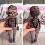 Zombie Boy doll by Christina Tselykovskaya. #ChristinaTselykovskaya #KristinaTselykovskaya #Rockanddoll #tattooeddolls #craft #art #doll #zombieboy