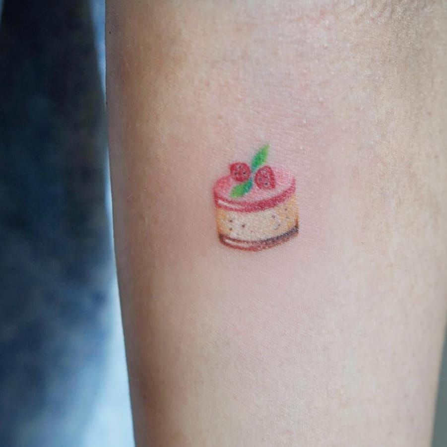 Anchor Tattoo  Piercing  Strawberry shortcake and custard the kitty done  by Myck  Facebook