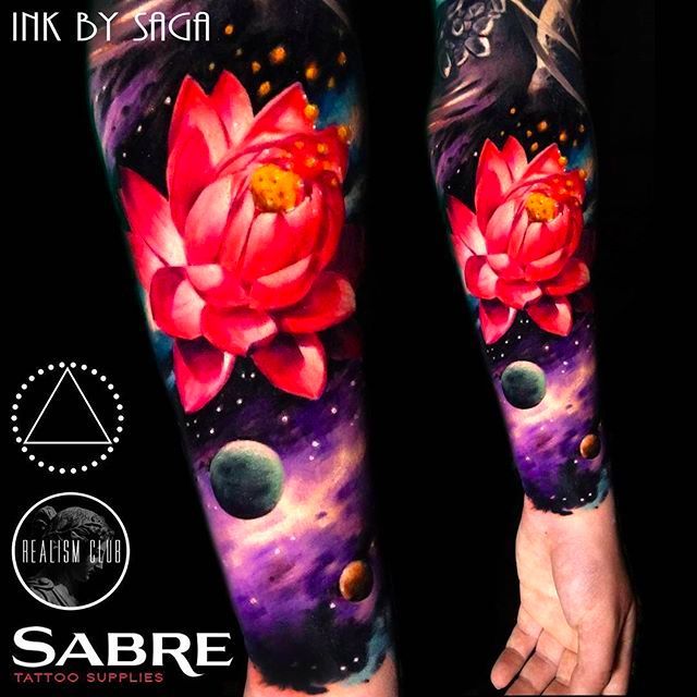 Galaxy Rose Tattoo by jack12321 on DeviantArt