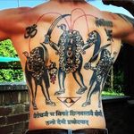 Chinnamasta Tattoo by Matt Chahal #chinnamasta #chhinnamasta #kali #indian #india #goddess #MattChahal