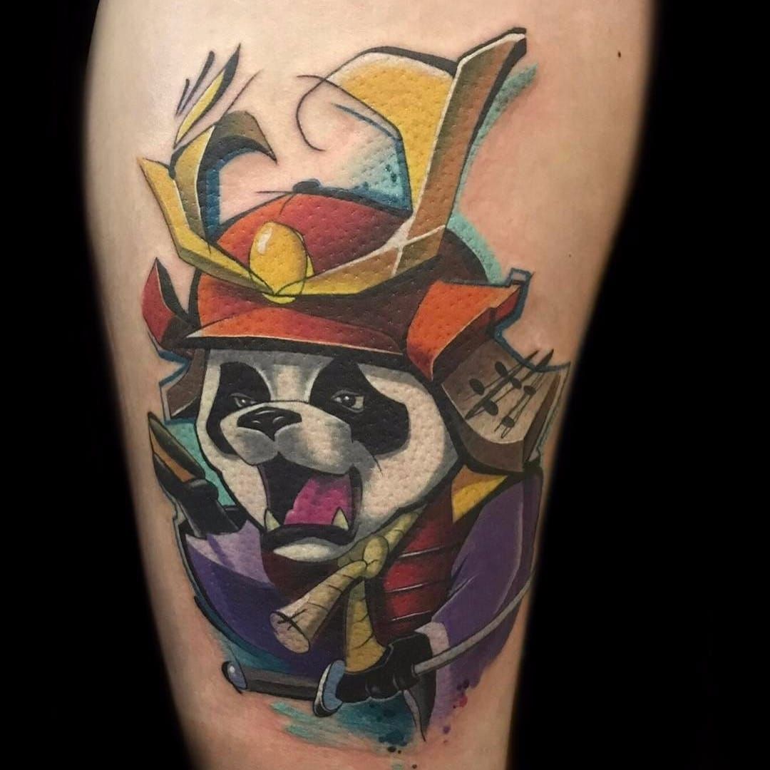 Samurai Tattoo Mehsana on Instagram Panda tattoo samuraitattoomehsana