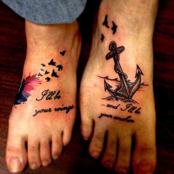 35 Sister Tattoos Ideas | Trendy tattoos, Anchor tattoos, Matching sister  tattoos