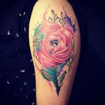 #ArthurOliveira #watercolor #aquarela #tatuadoresdobrasil #flower #flor #rosa #rose