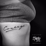 Coragem #BirãoLettering #brazilianartist #TatudoresDoBrasil #brasil #brazil #lettering #caligraphy #caligrafia #courage #coragem