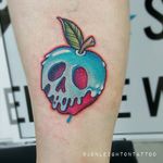 Poisoned Apple Tattoo by Jon Leighton #poisonedapple #apple #Disney #SnowWhite #JonLeighton