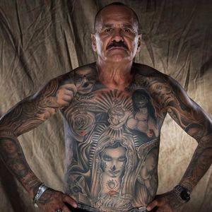 Luis Gomez, Musink 2014 (Photograph: Leonard Oritz) #Musink #TattooConvention #