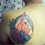 Cavalinho! #cavalo #horse #colorida #Taizane #TaizaneTatuadora #brasil #brazil #portugues #portuguese