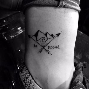 Tattoo por Rhay Farinna! #RhayFarinna #TatuadorasBrasileiras #TattooBr #SãoPaulo #beproud #montain #montanha #flechas #ArtFusion #ArtFusionConcept