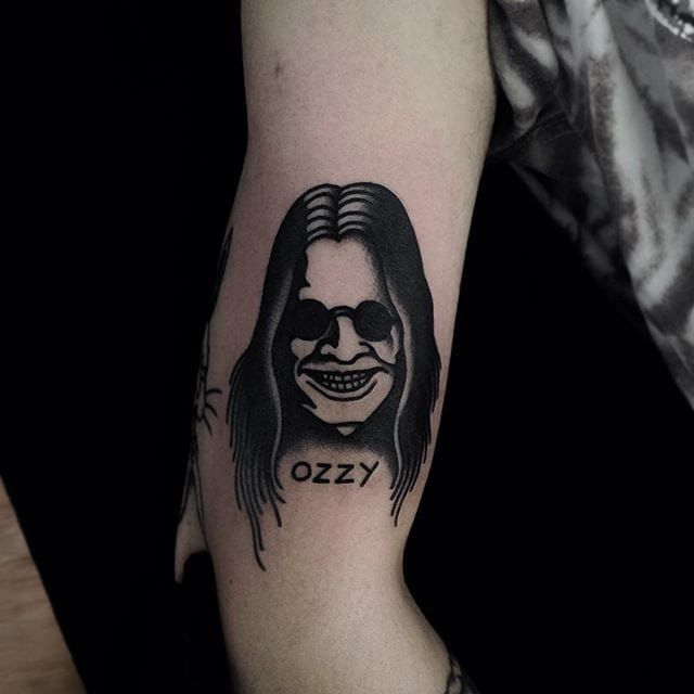 Buy Ozzy Osbourne Temporary Tattoos REALISTIC Lifesized Online in India   Etsy