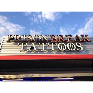 Image courtesy of Prison Break Tattoos via prisonbreaktattoos.com #prisonbreaktattoos #stereotype #policeofficer #lawenforcement #tattooshop #Houston #Texas