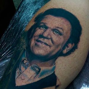 John C. Reilly portrait by #MattJordan #tattoo #art #realism #johncreilly
