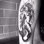 #bruscioprado #Mermaid #Sereia #blackwork #tatuadoresbrasileiros #tatuadoresbr