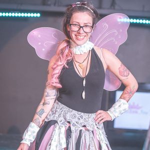 A fairy at Miss Ink New Zealand! #missink #newzealand #fairy (Photo by Mitch Tucker, Faction Photography Ltd, Mail New Zealand website)