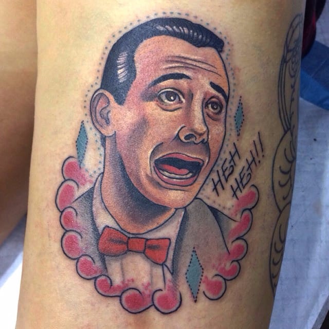 Tattoo uploaded by katievidan • Pee Wee via @sadee_glover #sadeeglover #character #portrait #peeweeherman • Tattoodo Tattoo uploaded by katievidan • Pee Wee via @sadee_glover #sadeeglover #character #portrait #peeweeherman • Tattoodo