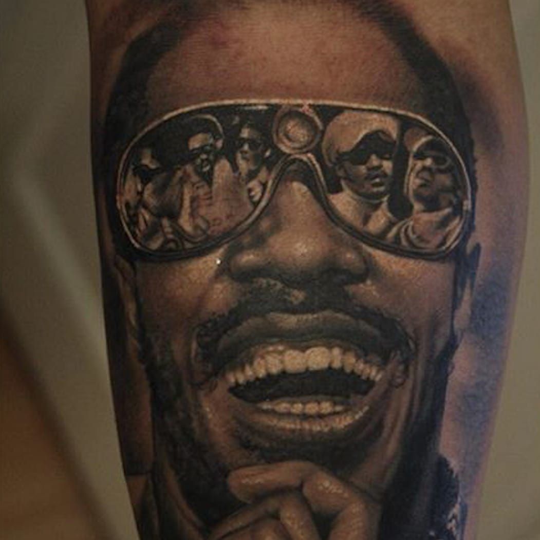 Gangster Doodles  Kaytranada w tha Stevie Wonder  tattoo  Facebook
