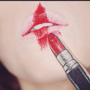 Red Lipstick Lip Art by @Ryankellymua #Lipart #Makeupart #Makeup #Ryankellymua #Red #Lipstick