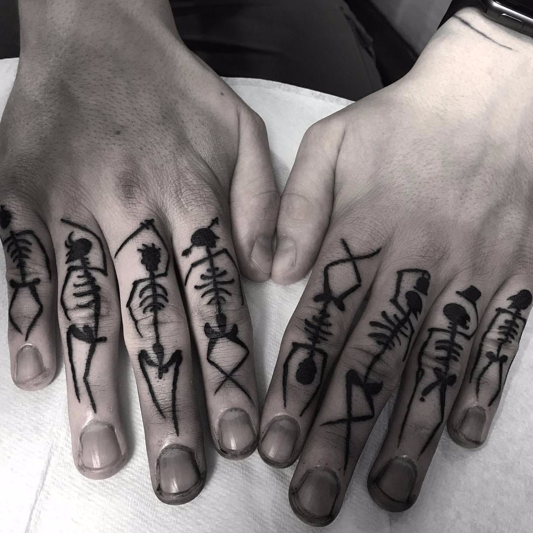 Finger Sword Tattoo by bexysabetattoos  Tattoogridnet