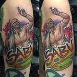 Sabu Tattoo by Tom Connors #WWE #wrestling #Sabu #TomConnors