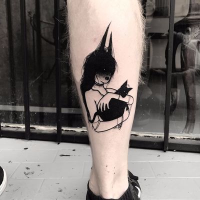 evil tattoos for girls