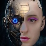 Human cyborg by Tara-beauty (via Deviantart Tara-beauty) #cyborg #robot #future