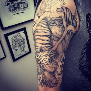 This illustration is a popular tattoo design #Ikigaï #JamesJeanTattoos