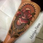 Tattoo por Monique Peres! #MoniquePeres #Tatuadorasbrasileiras #newtraditional #newtraditionalist #neotraditional #neotraditionaltattoo #flower #flowertattoo #flor #flortattoo