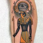 Horus Tattoo by Heath Nock #horus #horustattoo #ra #ratattoo #rahorakthy #ancientegypt #egyptian #egyptiangod #godtattoos #HeathNock