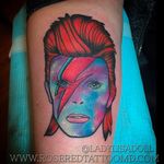 Ziggy Stardust Tattoo by @Ladyisadoll #Ladyisadoll Neotraditional #ZiggyStardust #DavidBowie
