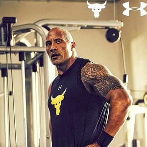 The Rock sports some awesome Polynesian tattoos (via IG -- therock) #therock #polynesian #polynesiantattoo