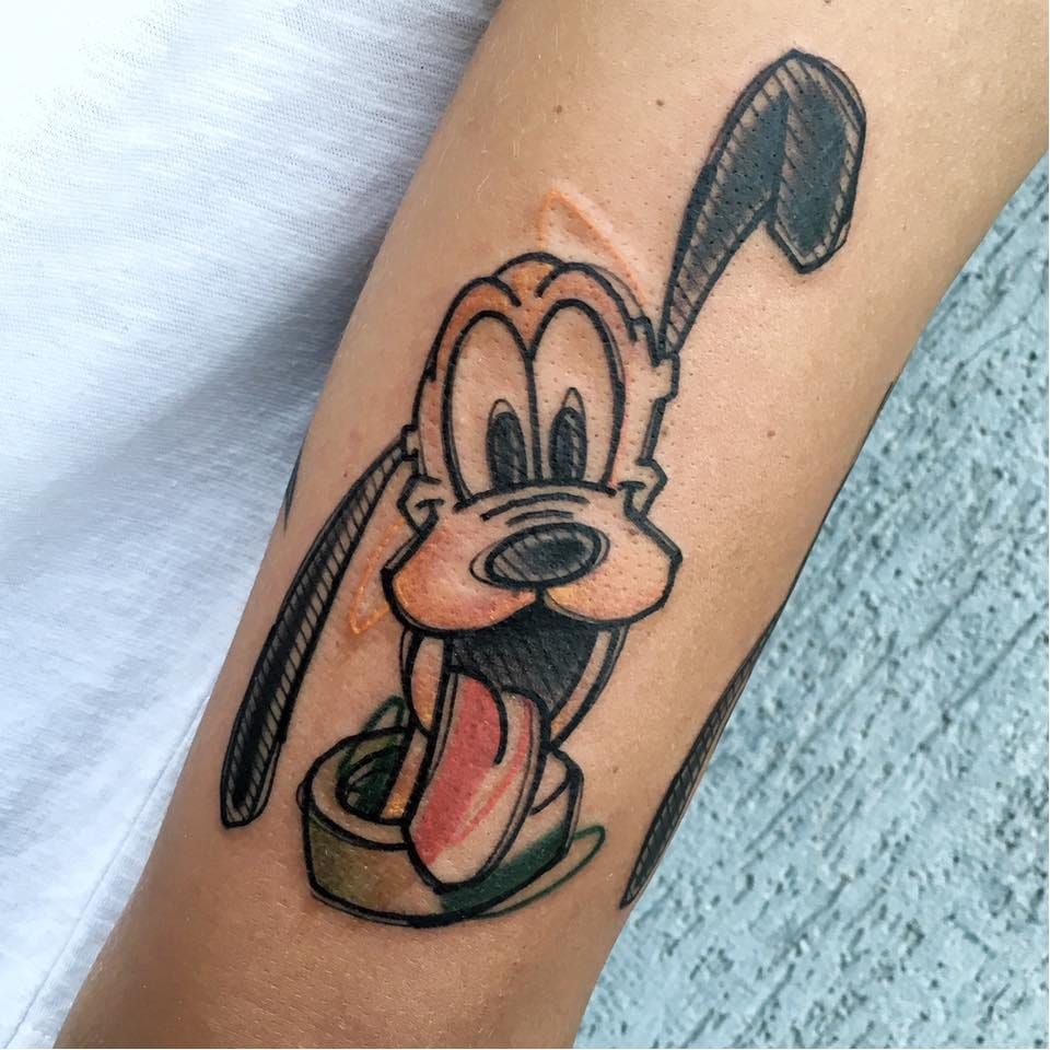 Stand Out A Goofy Movie done by Chris at Kulture Shock in SLC Utah  r tattoos