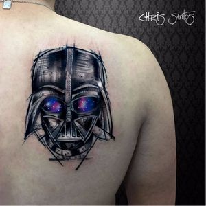 #ChrisSantos #starwars #tatuadoresdobrasil #nerd #geek #filmes #movies #darthvader #galaxia #galaxy