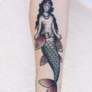 Sereia por Monique Pak! #MoniquePak #TatuadorasBrasileiras #TatuadorasdoBrasil #TattooBr #TattoodoBr #sereia #mermaid