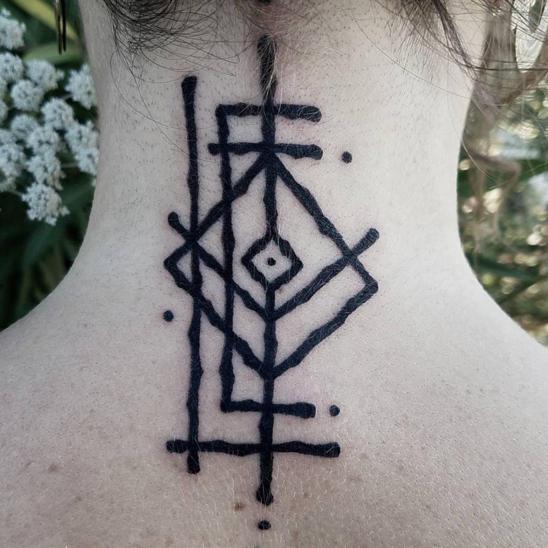 Runes Tattoo A Delicate  Unique Symbol Of The Individual