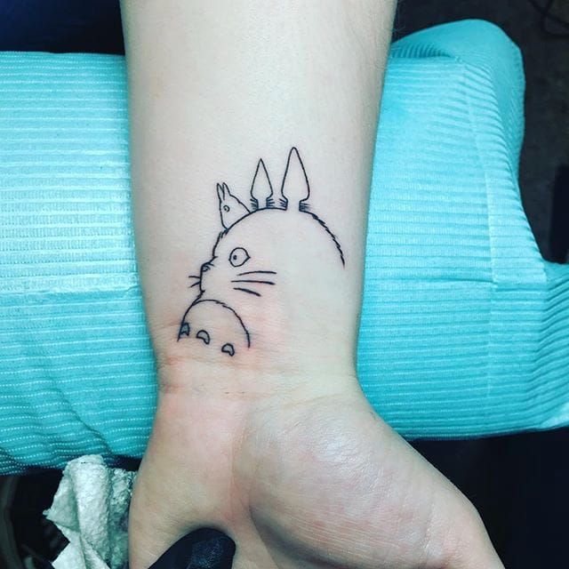 Tattoo Uploaded By Xavier Totoro Tattoo By Kimberly Wall Kimberlywall Bunnymachine Anime Totoro Myneighbortotoro Studioghibli Tattoodo