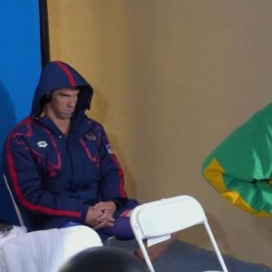 Michael Phelps ridiculous facial expression #swim #sport #competitors #michaelphelps
