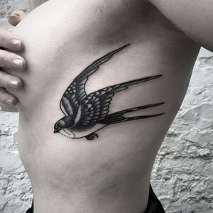 Bird Tattoo by Michele L'Abbate #bird #blackwork #blakcworkartist #blackink #darkart #black #MicheleL'Abbate #MicheleLAbbate