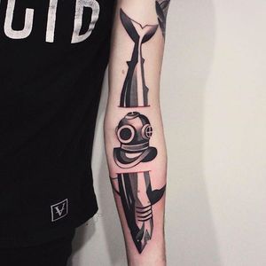 Mr dice tattoo blackwork by D3m0nInk on DeviantArt