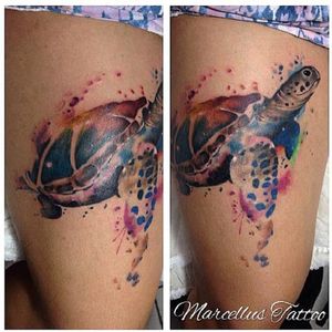 #tartaruga #turtle #MarcellusDias #teologo #aquarela #watercolor #brasil #portugues
