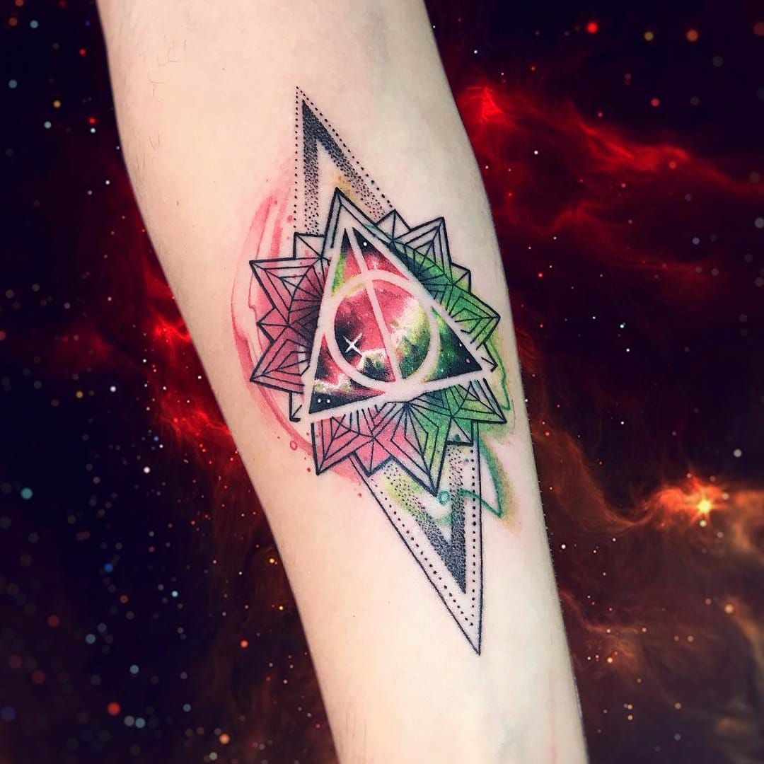 Update 78 harry potter geometric tattoo latest  thtantai2