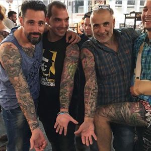 A bunch of Nicklas Westin's clients showing off their large-scale tattoos (IG—nicklaswestin). #Irezumiinspired #neoJapanese #NicklasWestin