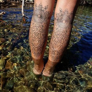 Mandala by Pepe Vicio #PepeVicio #mandala #linework #geometric #ornamental #tattoooftheday