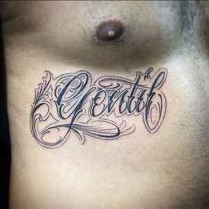 "Gentil" #letrasexclusivas #freehand #lettering #caligrafia #EduJama #brasil #brazil #portugues #portuguese