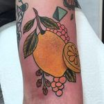 When Life Gives You Lemonade Tattoos (via IG—jonathanmckenzietattoo) #Lemonade #Lemons #Summer