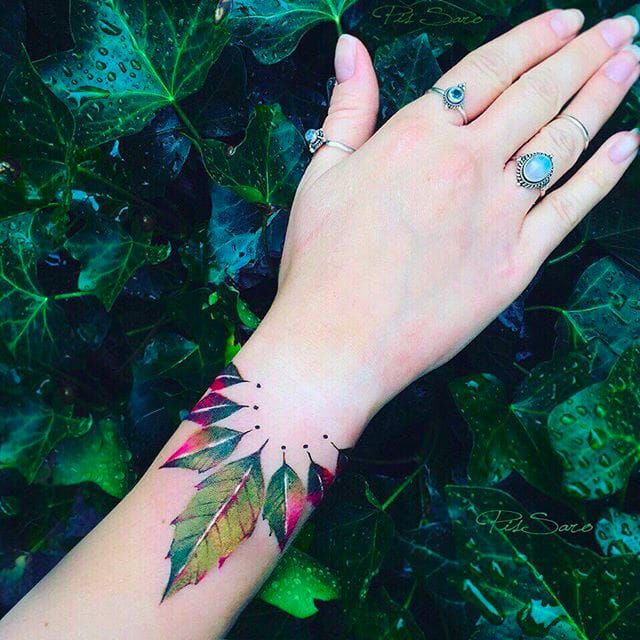 Leaf Tattoos  POPSUGAR Beauty