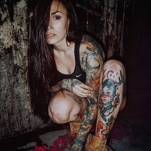 Tattoo artist Michelle Maron by Martin Bohm (via IG-michellemaron) #babe #tattooedgirl #tattoomodel #tattooartist #model #wcw #michellemaron